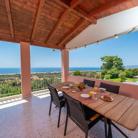 Thea Mit Meerblick Auf Kefalonia * Zvoronáta